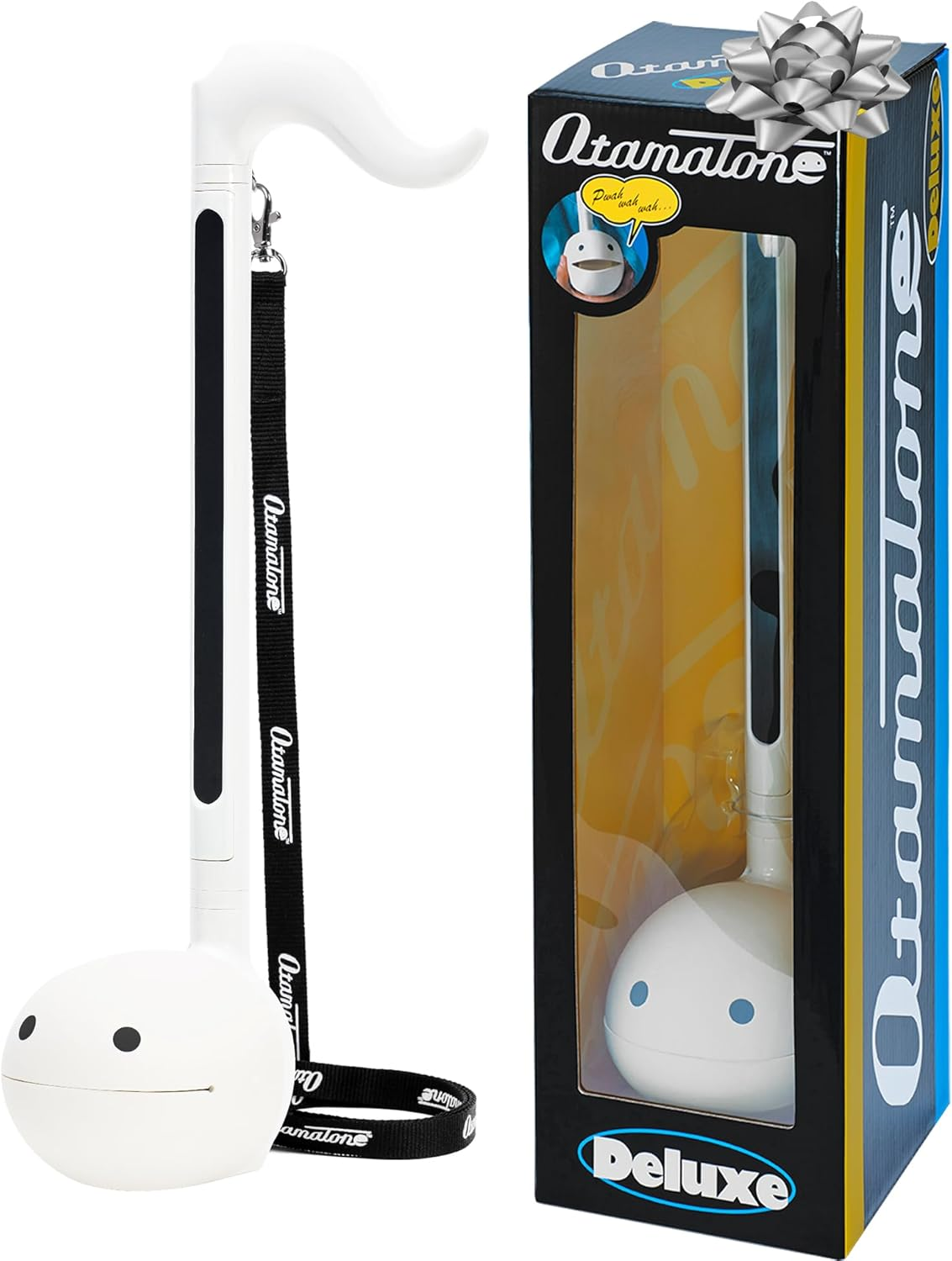 Otamatone Deluxe [Japanese Edition] Electronic Musical Instrument Synthesizer from Japan by Cube/Maywa Denki, White