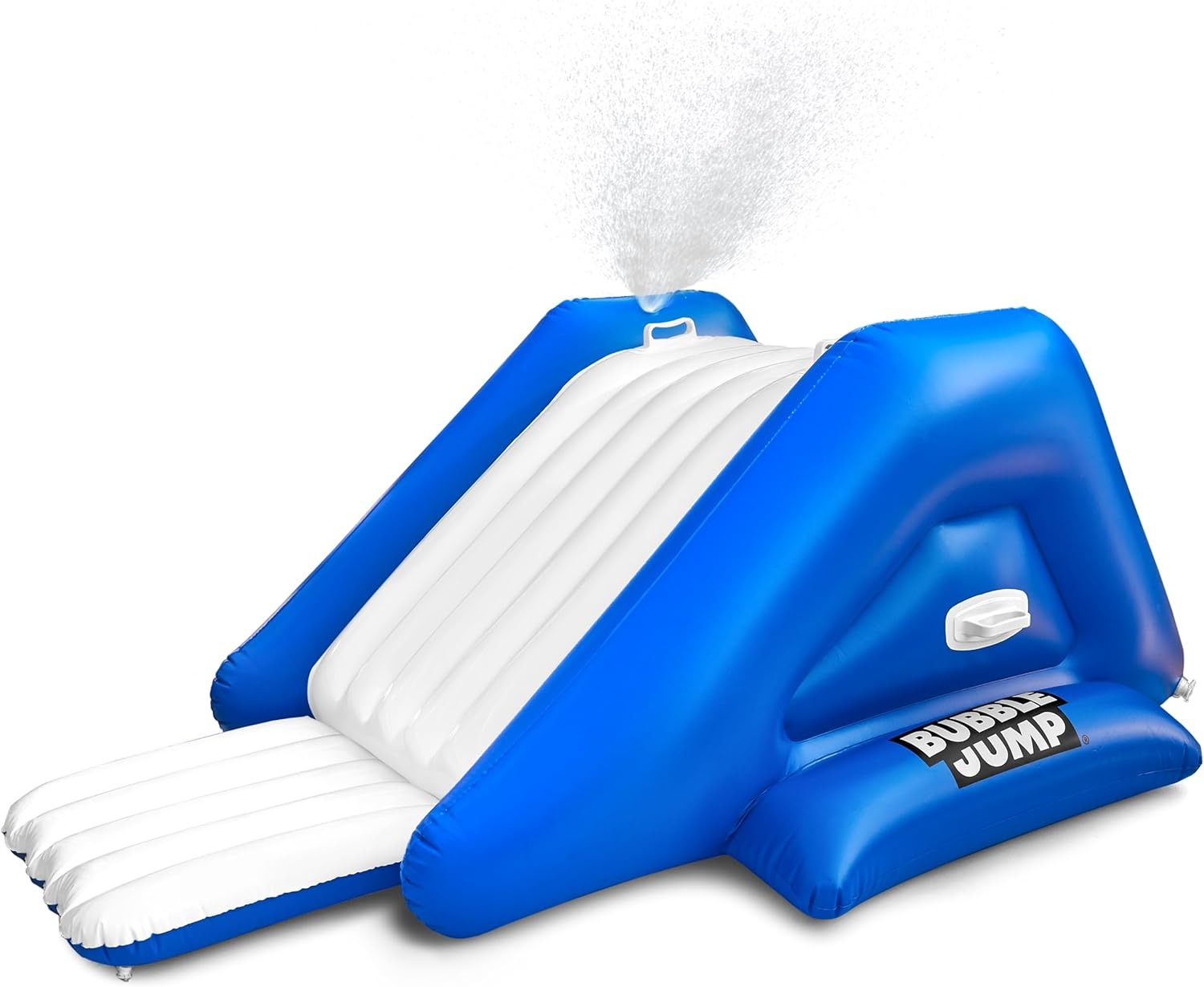 Inflatable Water Slide for Pool, Durable Vinyl Inflatable Pool Slide for Inground Pool with Built in Sprayers and Weighted Base for Stability, Waterslide for Kids and Adults, Ages 6 & up - Bubble Jump image number 4