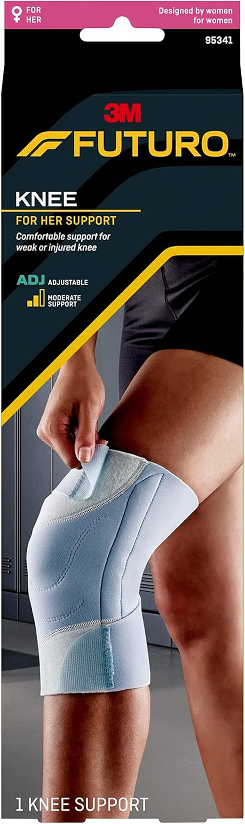 Futuro Slim Silhouette Knee Support Adjustable 95341EN image number 6