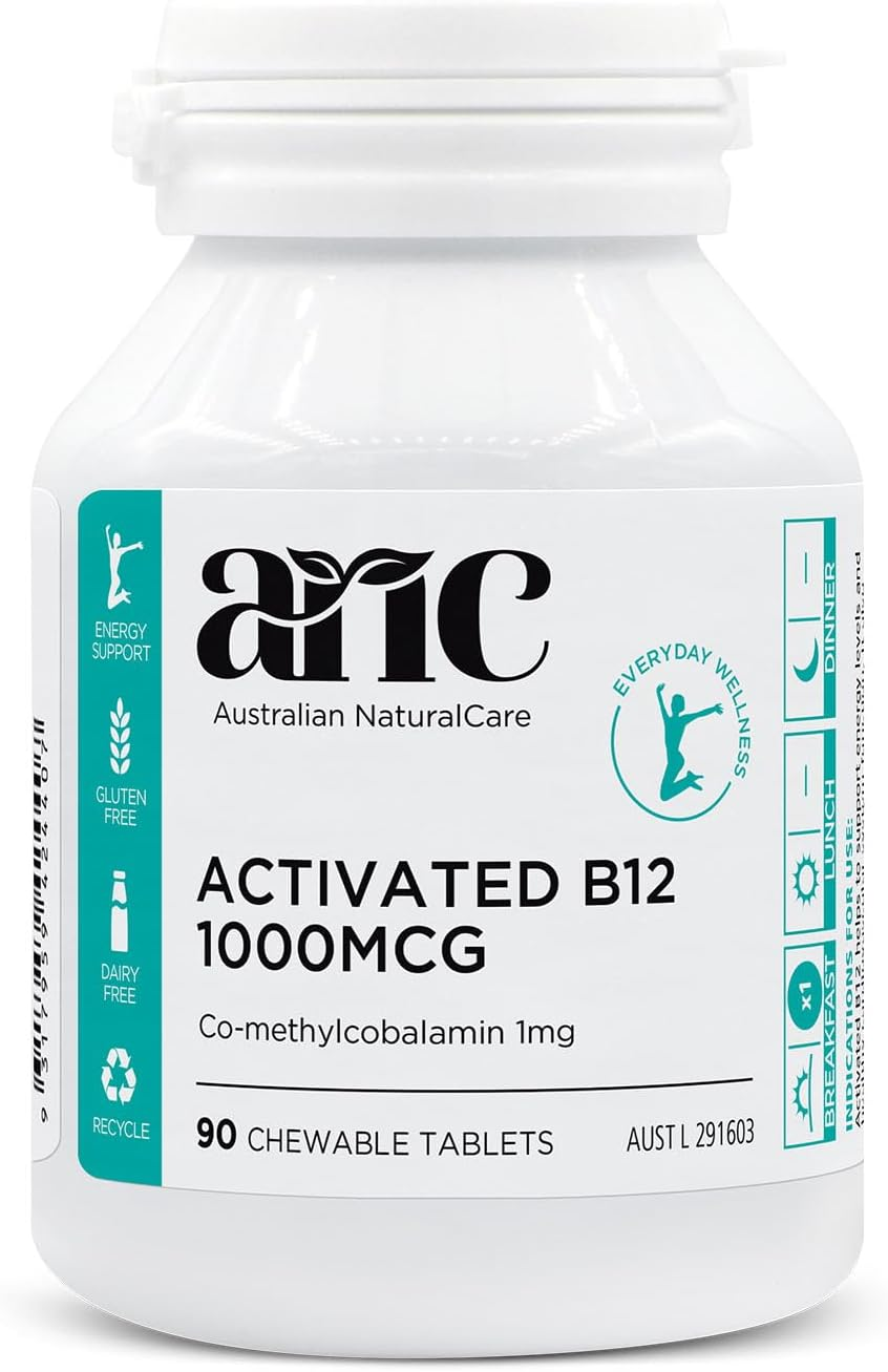 Australian Naturalcare - Everyday Health - 1000Mcg Activated B12 Tablets (90 Count) image number 4
