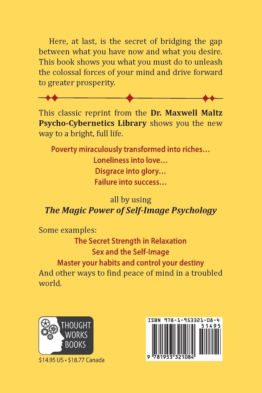 Psycho-Cybernetics the Magic Power of Self Image Psychology image number 1