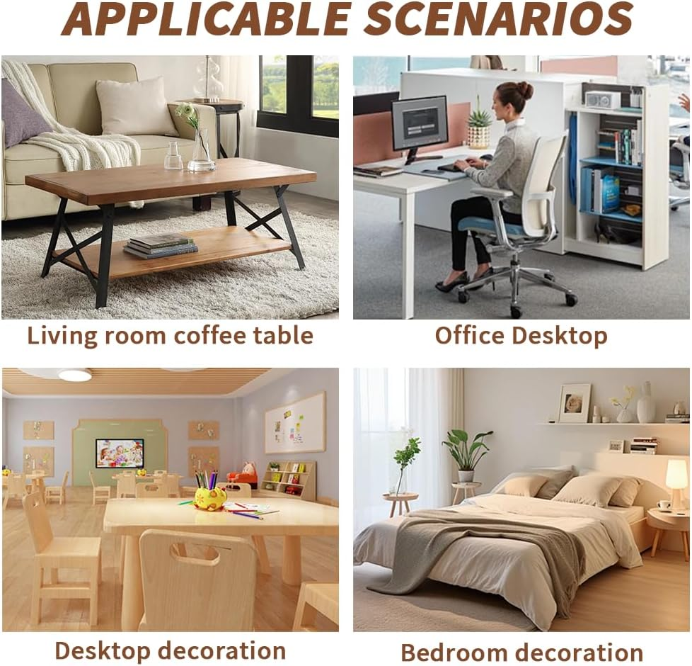 TOMVAES Creative Hydroponic Plant Stand,Glass Desktop Planter,Bulb Vase, Plant Propagation Station, for Hydroponics Plants Office Hotel Garden Home Decor,5 Hyacinth Vase image number 3