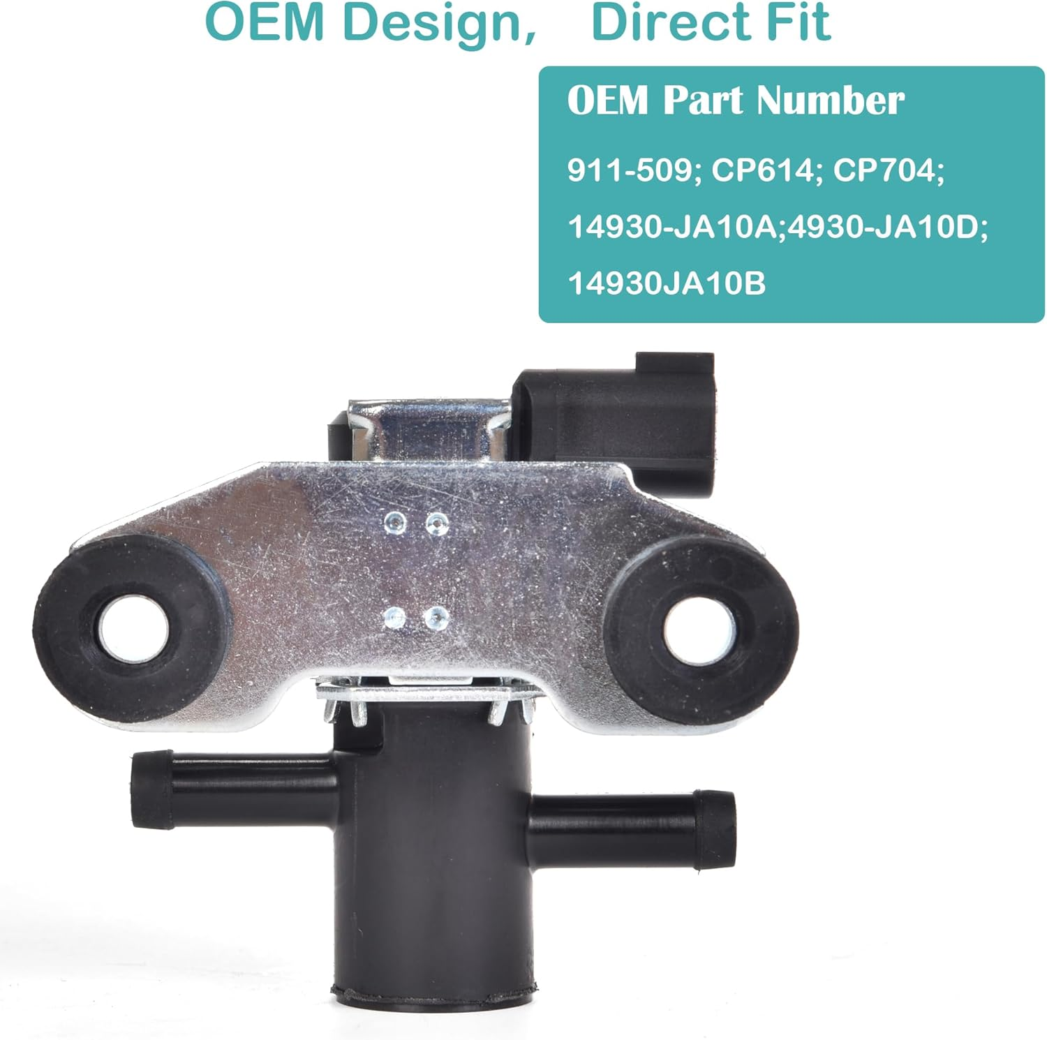 911-509 Vapor Canister Purge Solenoid Valve Fit for Nissan Altima 2007-17/GT-R 2009-21/Maxima/Murano/Np300 Frontier/Pathfinder/Quest/Rogue/Rogue Select for INFINITI FX50/JX35/QX60/QX70 image number 2