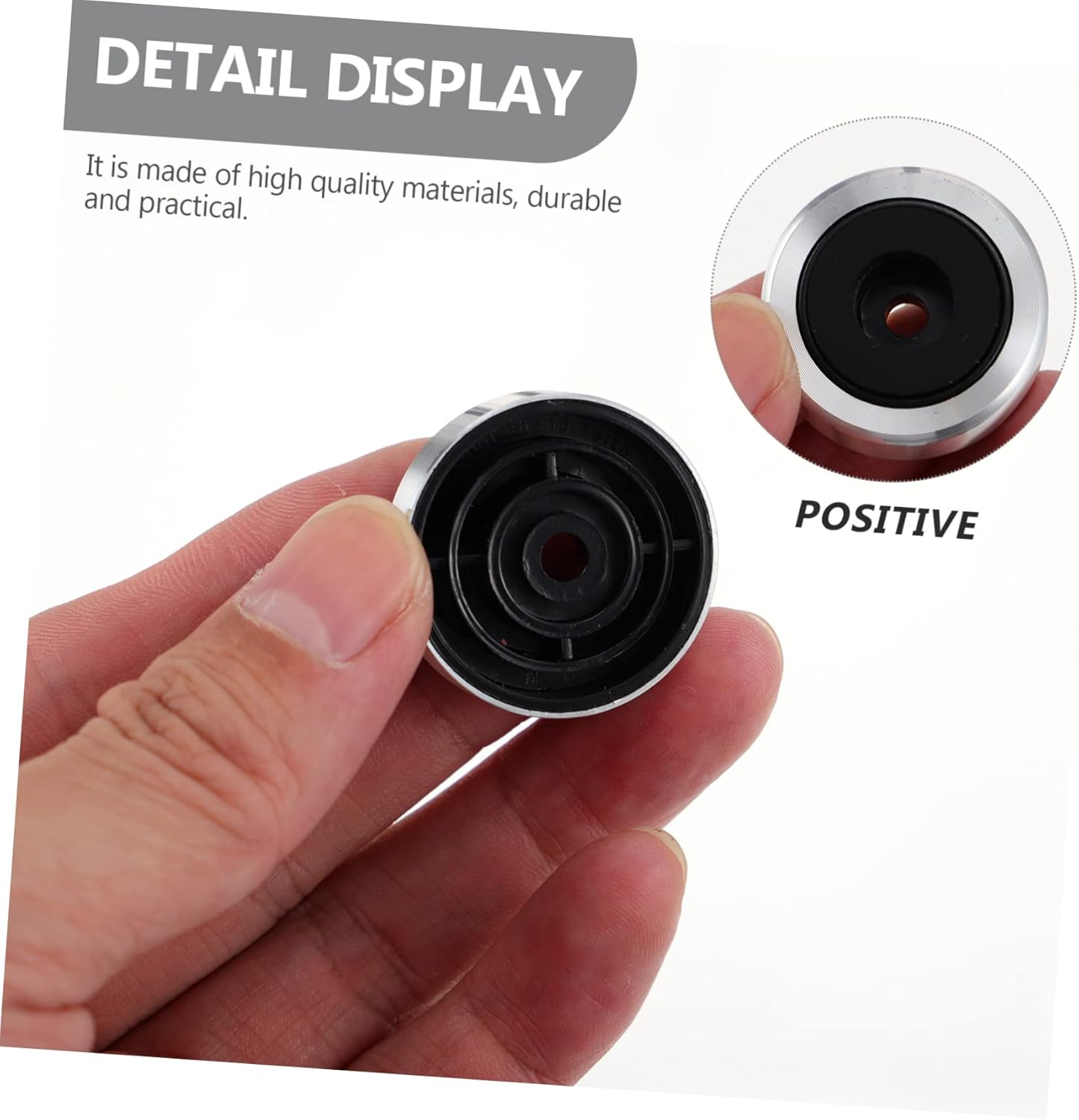 Anti Vibration Amplifier Feet Pads Speaker Pads Aluminium Alloy Shock Absorber Isolation Sturdy Design for Audio Equipment Protection in Home Audio Setup