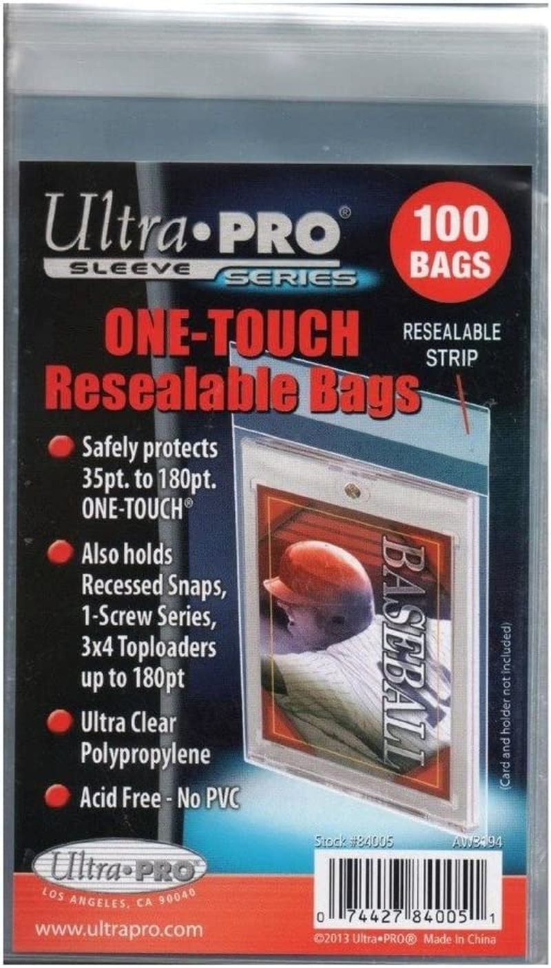Ultra Pro One-Touch Resealable Bags