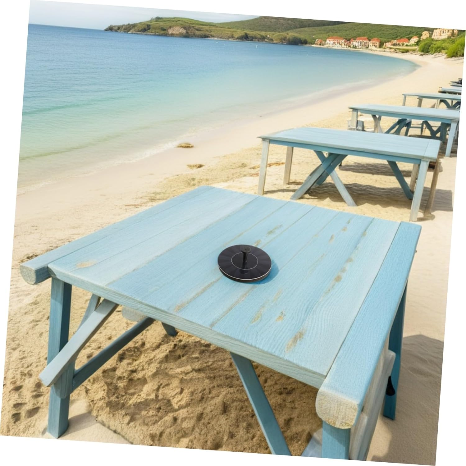 Ifundom Pond Solar Fountain Solar Water Fountain for outside Abs Black image number 5