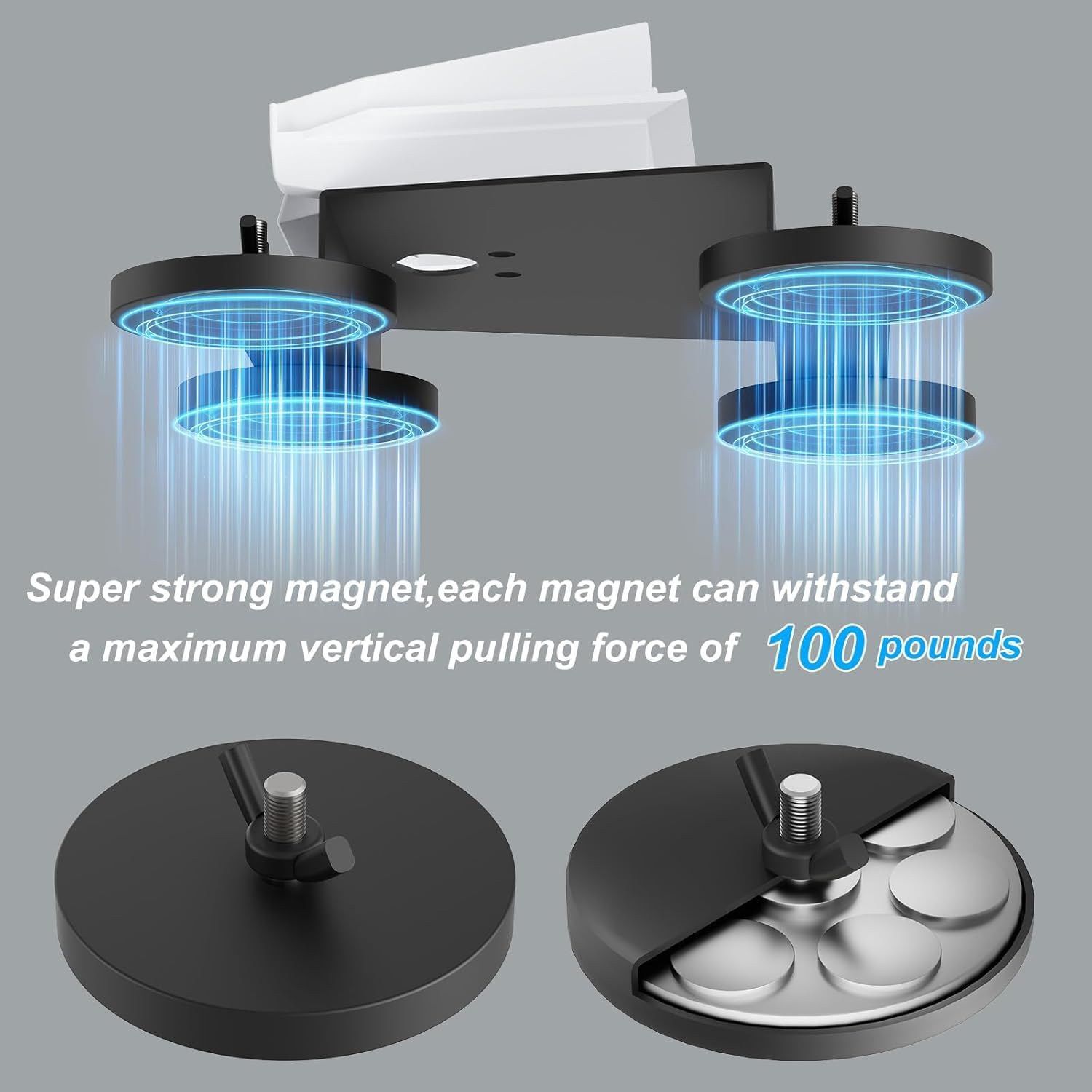 Daboot Starlink Mini Mount - Magnetic Star Link Mini Mount for Car Mini Starlink RV Accessories Magnet Suction for Cars, Rvs, Boats and Metal Surface image number 1