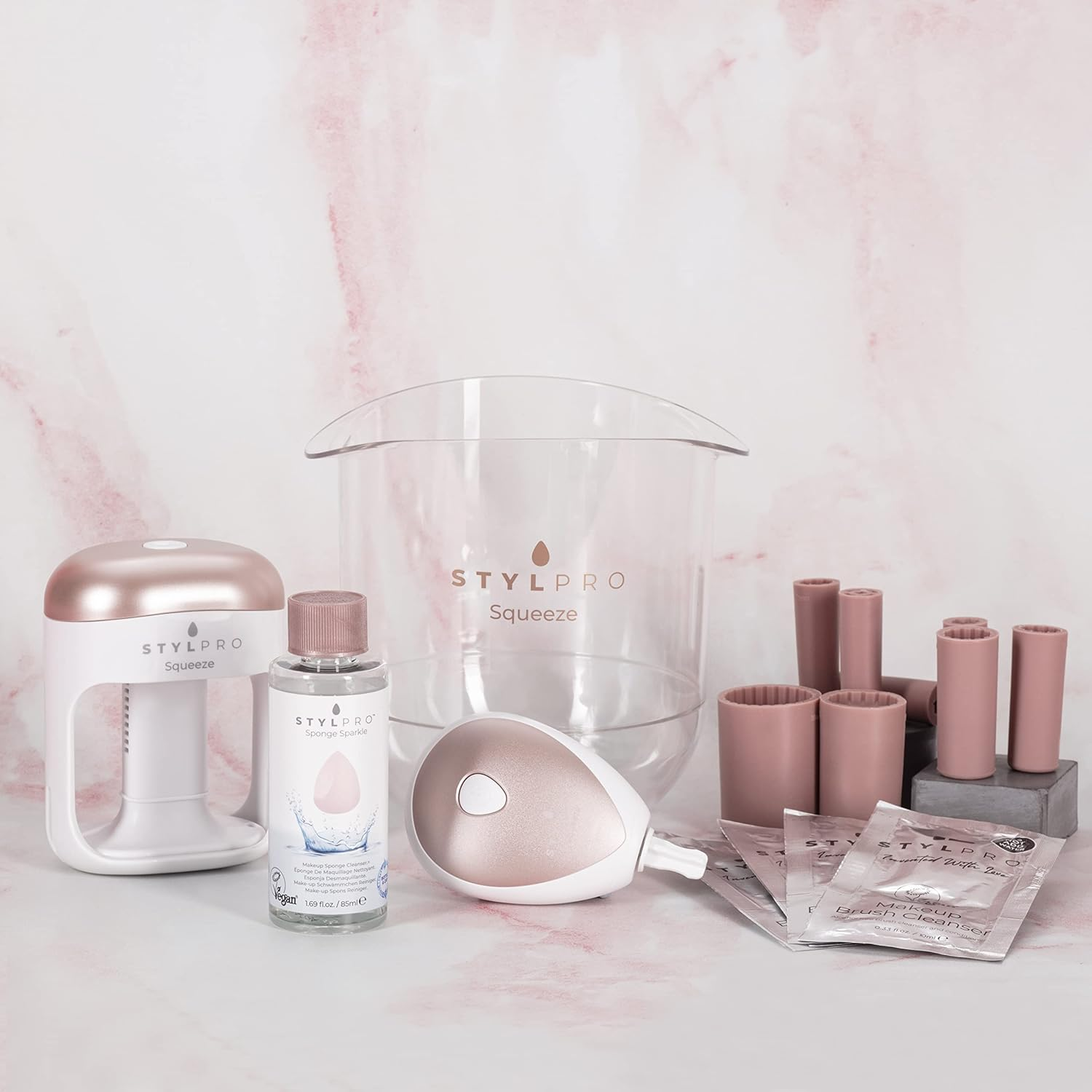 STYLPRO 2In1: Makeup Brush &Makeup Sponge or Blender Cleaner and Dryer Machine&hellip; image number 2