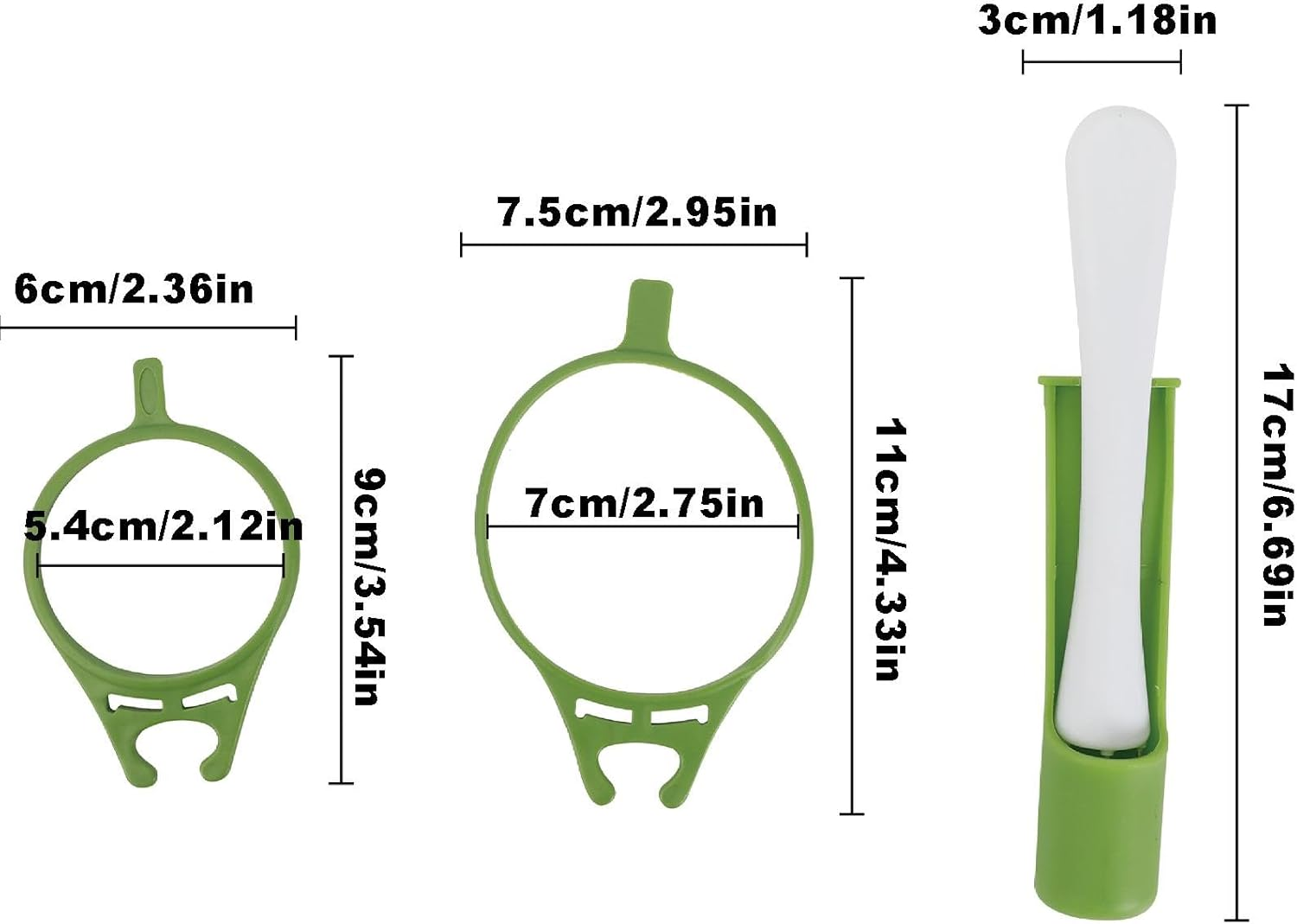 Generic Pickle Fork, 4-Piece Set - Multifunction Olive Pepper Food Grabber, Stainless Steel & Silicone, 17.5Cm Length image number 4