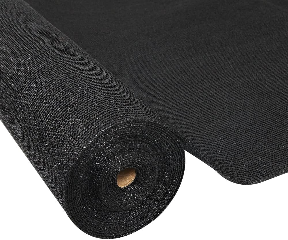 Instahut 50% Shade Cloth 1.83X50M Shadecloth Sail Heavy Duty Black image number 2