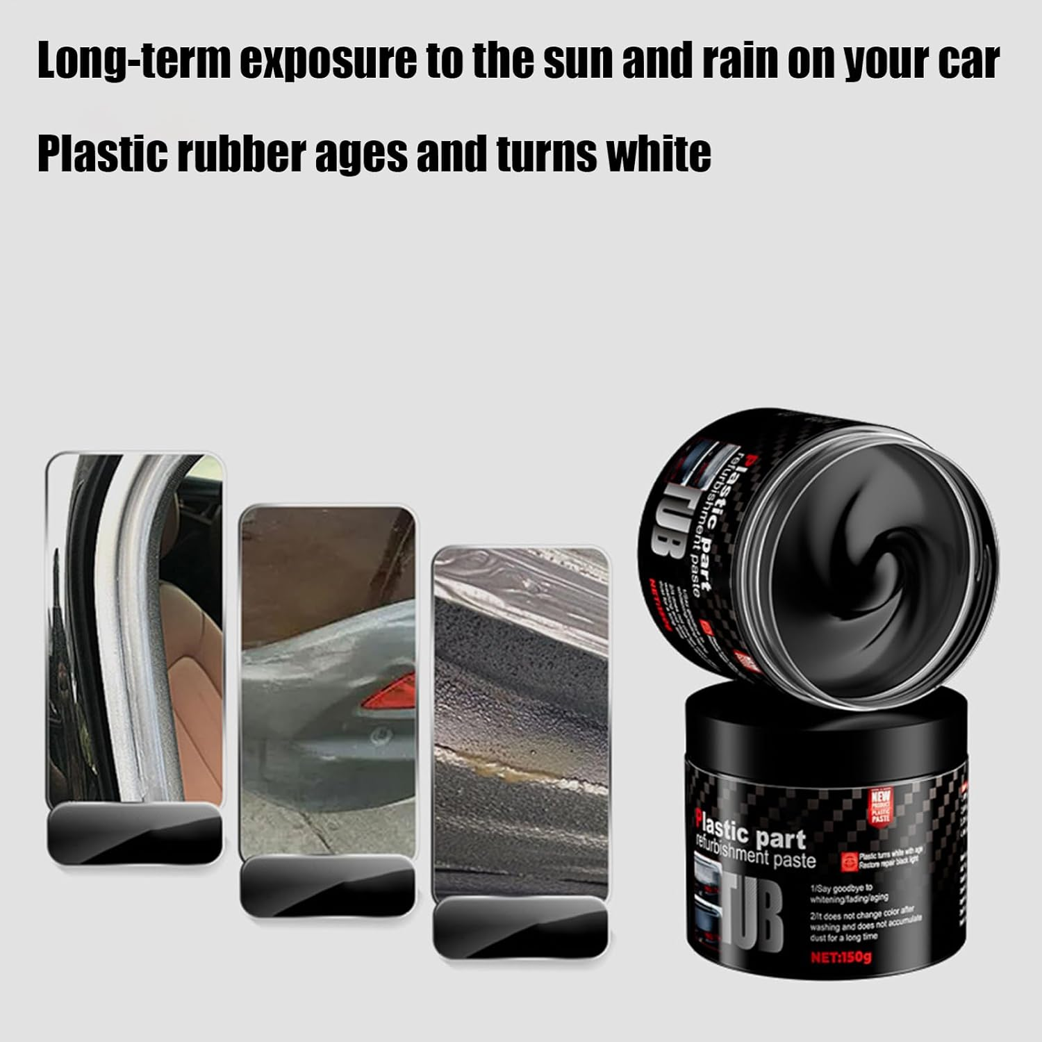 Car Leather Repair Cream, Automotive Leather Seat Polish Cream, Gentle Car Restoring Conditioner for Car Interior Vehicles Truck RV Sedan image number 6