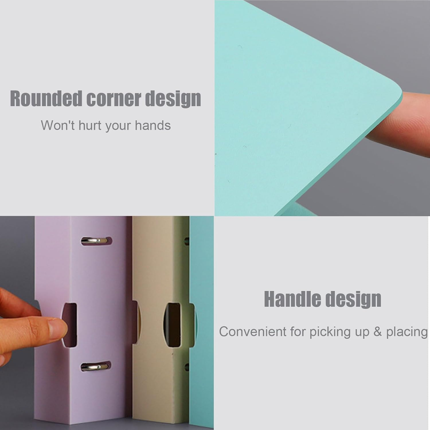 Standard Insert Ring Binder, Includes Binder with Refillable Loose Leaf Sheets, Ideal for Office, School, and Home Organization (Green + 100Pcs 8C) image number 1