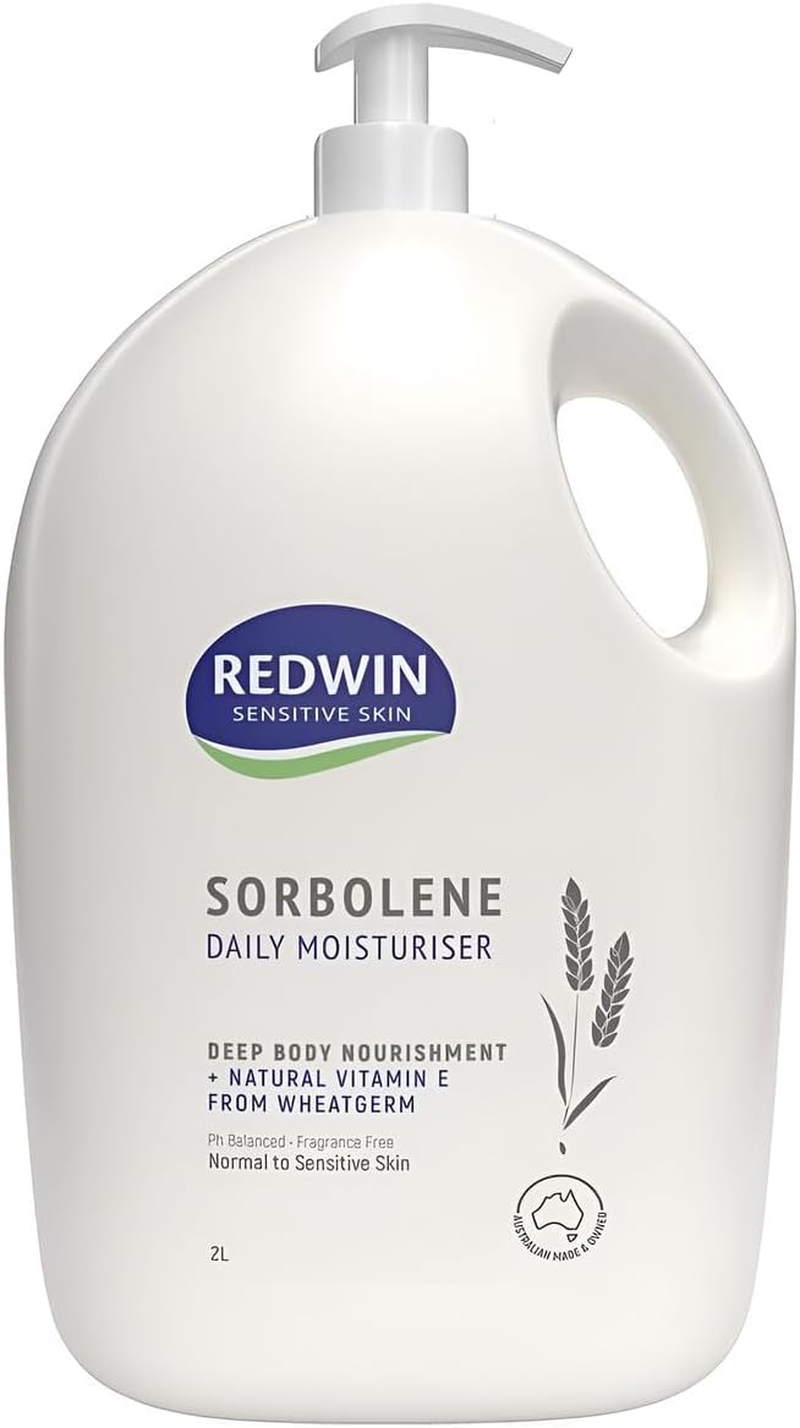 Redwin Sorbolene Body Moisturiser Lotion with Vitamin E 2 Litre