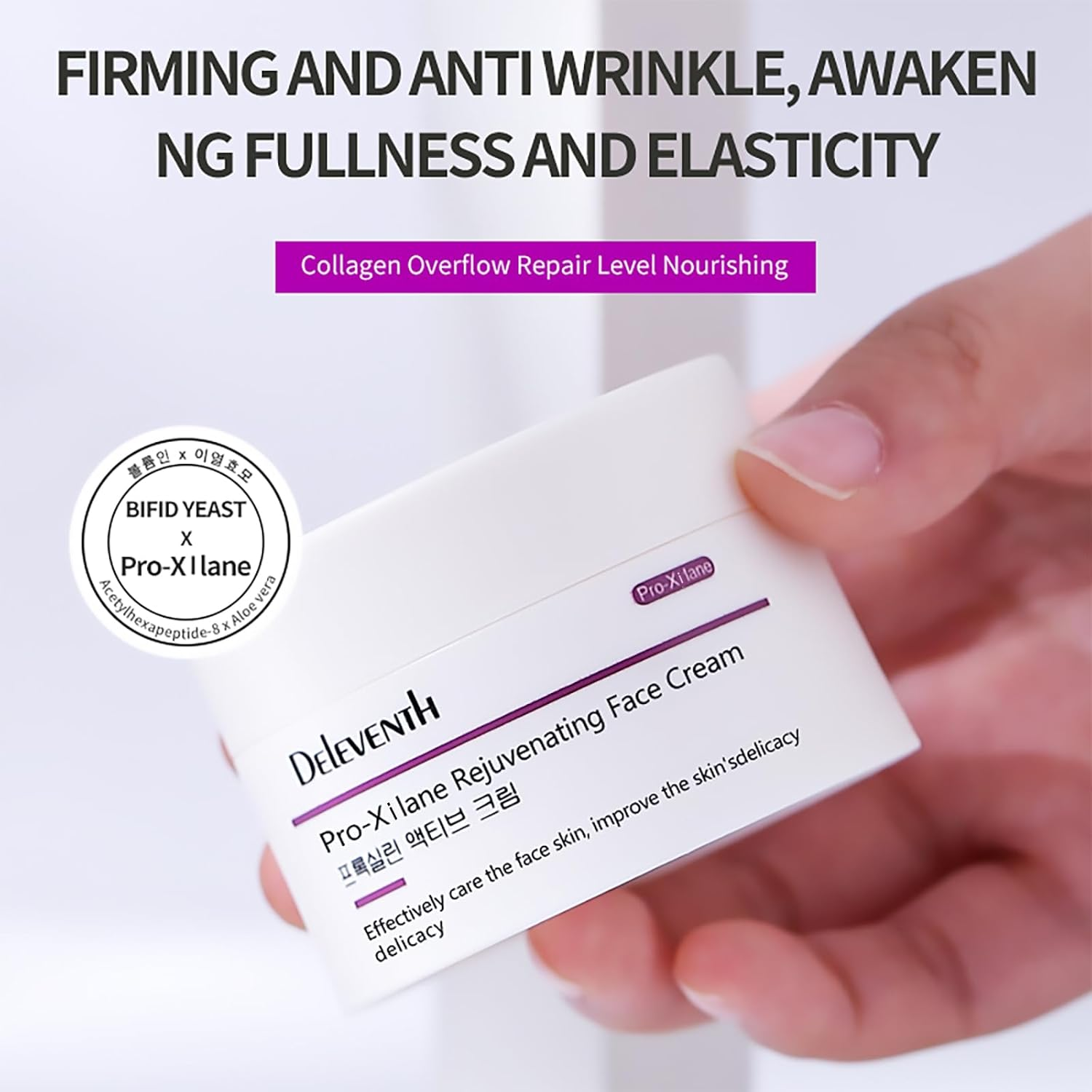 Deleventh Korean Brand Pro-Xylane Active Face Cream 30G / Anti-Wrinkle, Anti-Aging, Anti-Inflammatory, Moisturize and Repair Your Skin , Achieve Youthful and Radiant Complexion image number 2