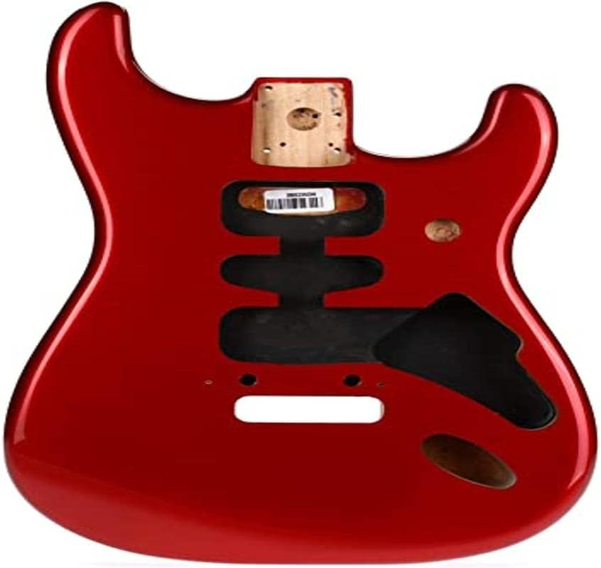 Fender Deluxe Series Stratocaster Body, Alder, Black