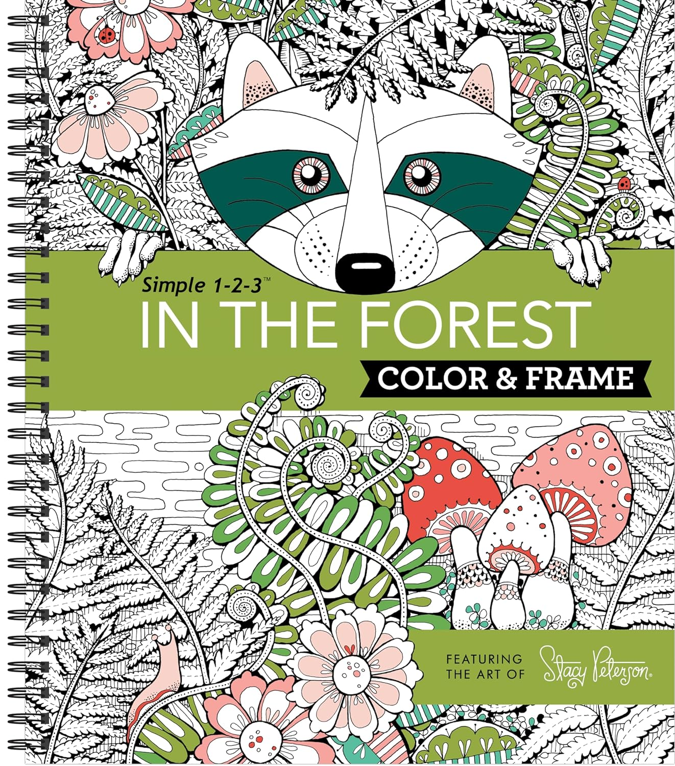 Color & Frame Adult Coloring Book - in the Forest