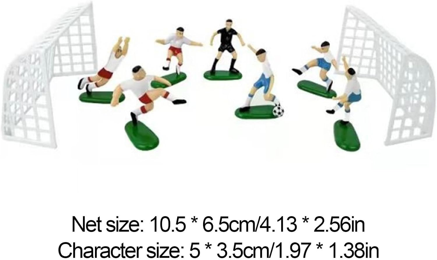 Football Cake Decorations | Birthday Ball Toppers Decorations - Cake Decorations Football Themed Party Supplies Cake Topper for Men Boys Soccer