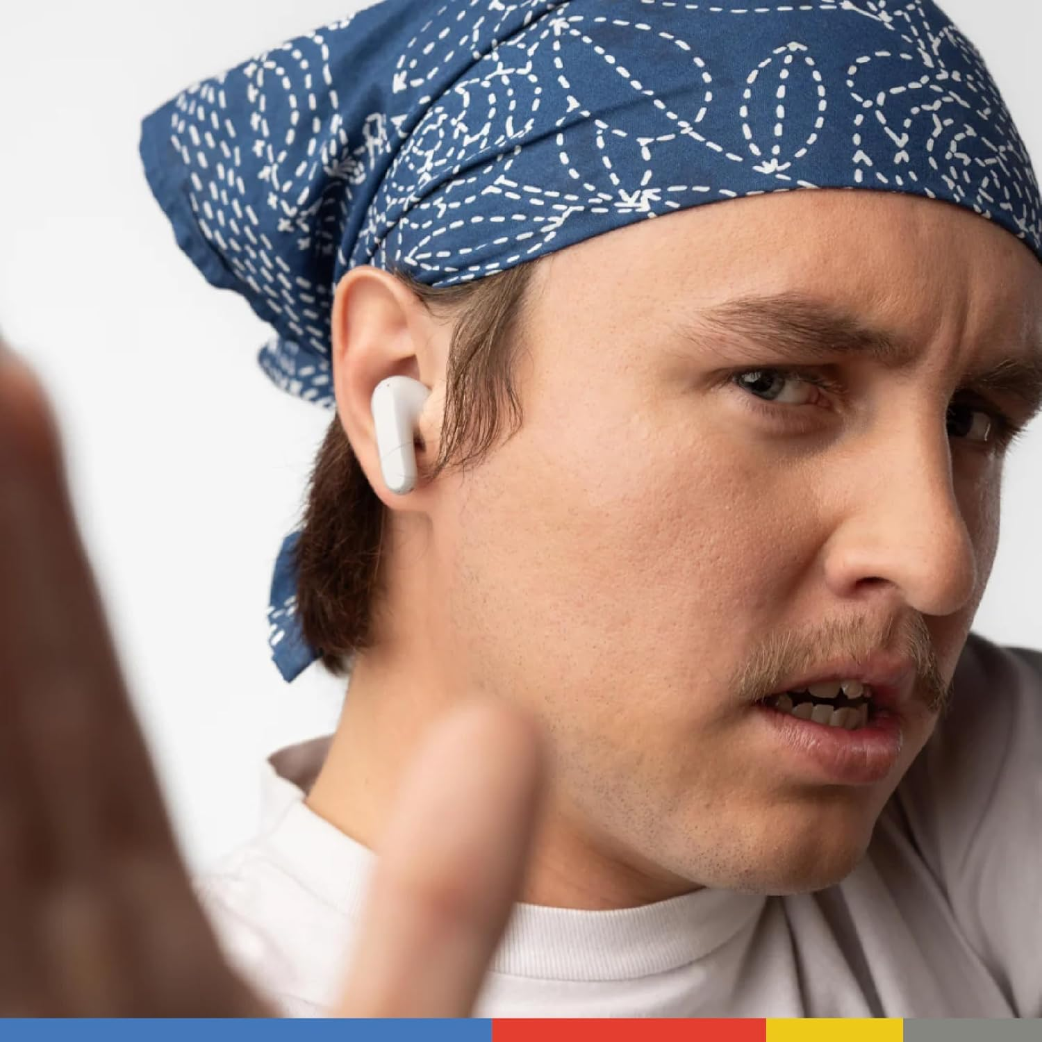 Skullcandy Rail ANC Wireless Earbuds, Bone image number 1