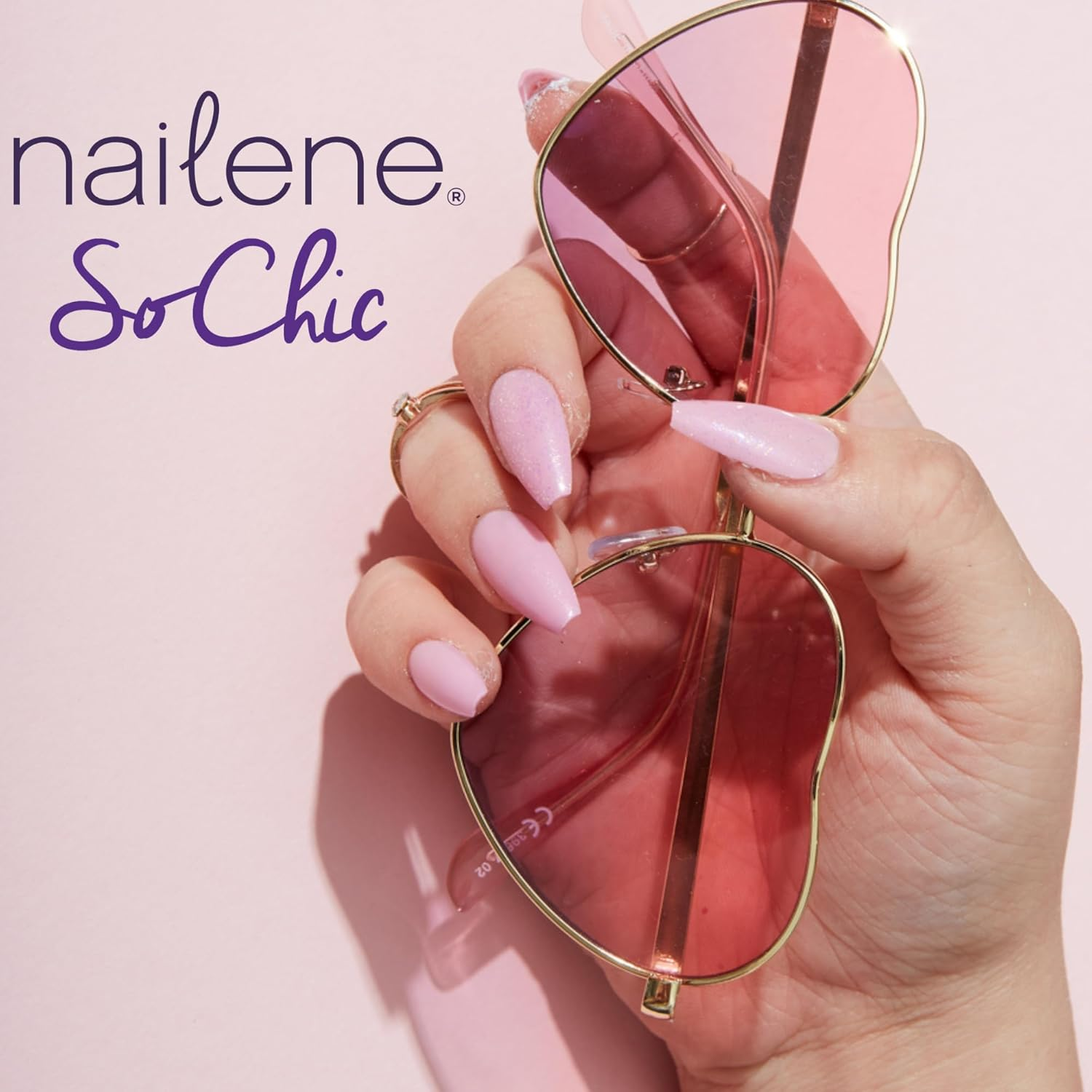 Nailene Perfect Bond Nail Glue, Super Strong, Durable, Easy to Apply Acrylic Nails, Press on Nails, Repairs Natural Nails, Quick Drying Nail Adhesive, Lasts 7 Days, Pink Tint, 2 G/0.07 Oz, 2 Pack image number 3