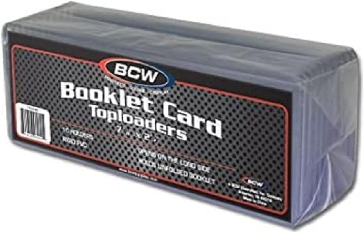 BCW Supplies Booklet Card Topload (10 Count Pack) image number 1
