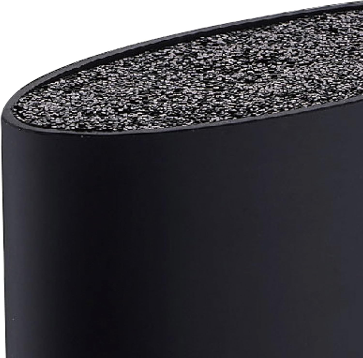 Bergner Universal Knife Block, Polyethylene Terephthalate, Black, 15.6 X 6.6 X 22 Cm image number 2