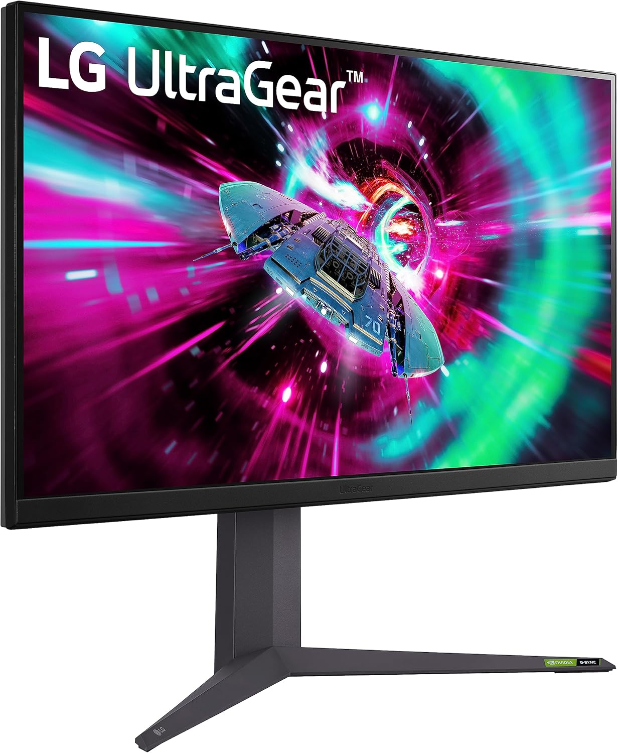 LG Ultragear 4K Gaming Monitor 32GR93U, 31.5 Inch, 4K, 144Hz, 1Ms Gtg, IPS Display, HDR 10, NVIDIA G-Sync & AMD Freesync Compatible, Smart Energy Saving, Displayport, HDMI image number 3