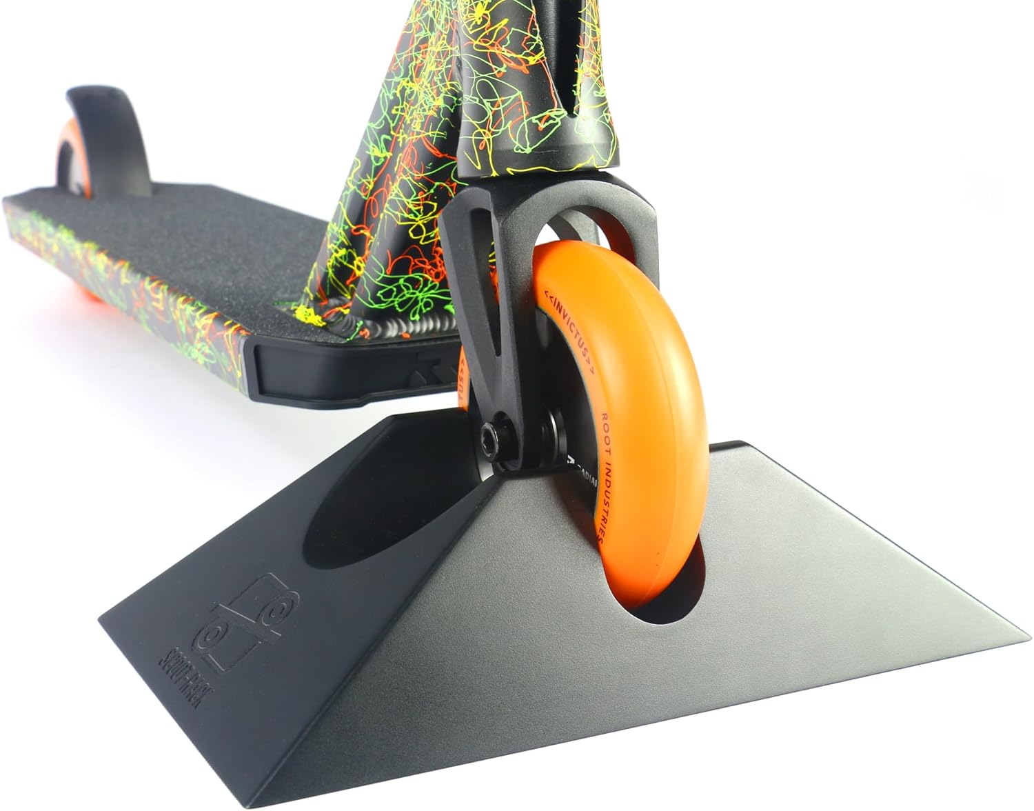 Scooter Stand - Universal Size Fits All Kick Scooters - Sturdy Design Guaranteed to Fit All Pro Scooters and Kick Scooters - Stable Base - Scooter Floor Stand by Root Industries image number 1