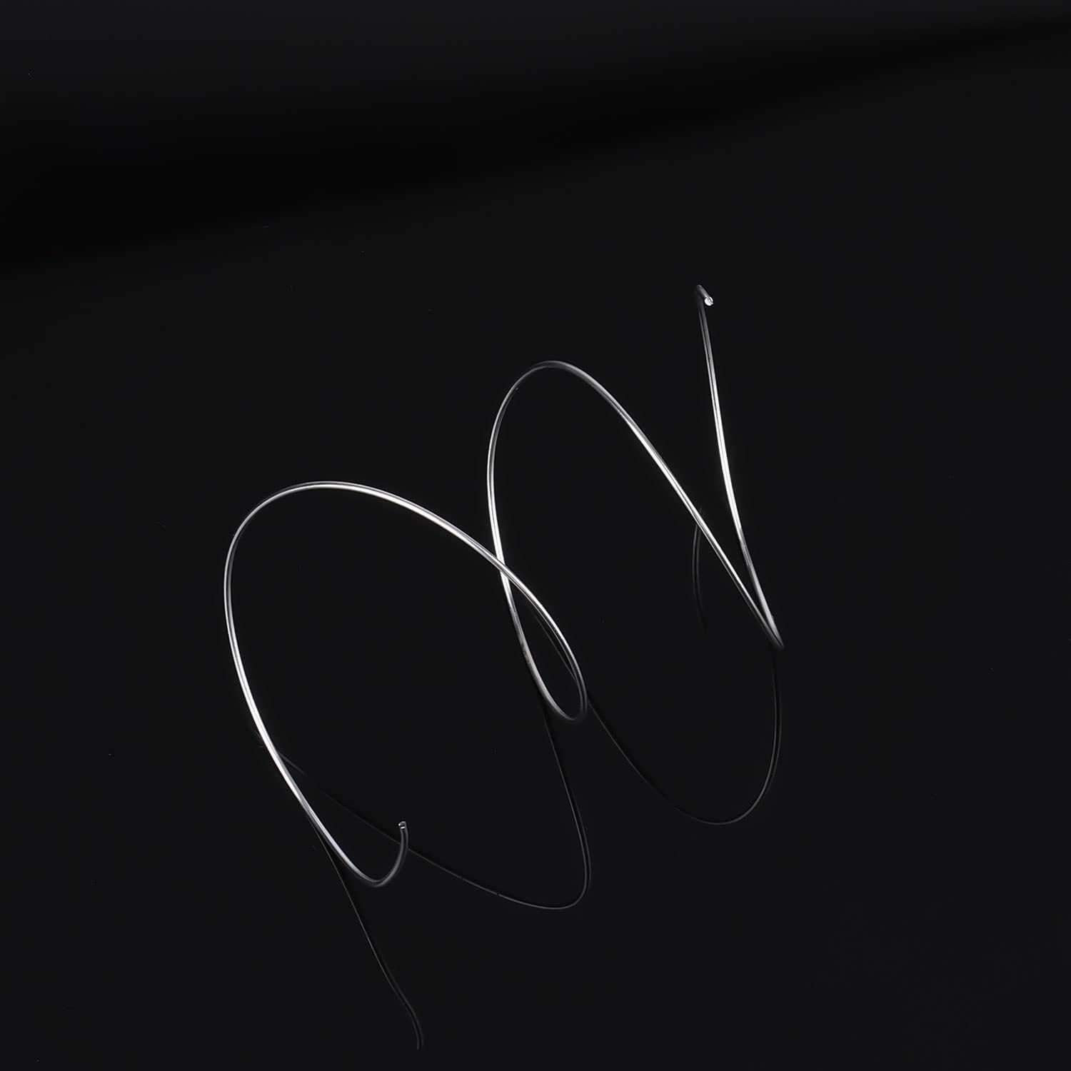 AIEX 14Inch Silver Solder Wire, Low Temp Silver Solder Wire Hard Silver Welding Wire Tools for Jewelry Making Repair Electronic Soldering Diameter 0.8Mm image number 5