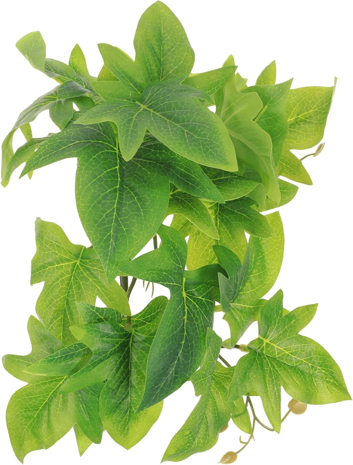 Mipcase Reptile Plant Fake Terrarium Plants: Reptile Aquarium Decoration Artificial Turtle Terrarium Leaves - Reptile Tank Accessories for Bearded Dragons Lizards Geckos