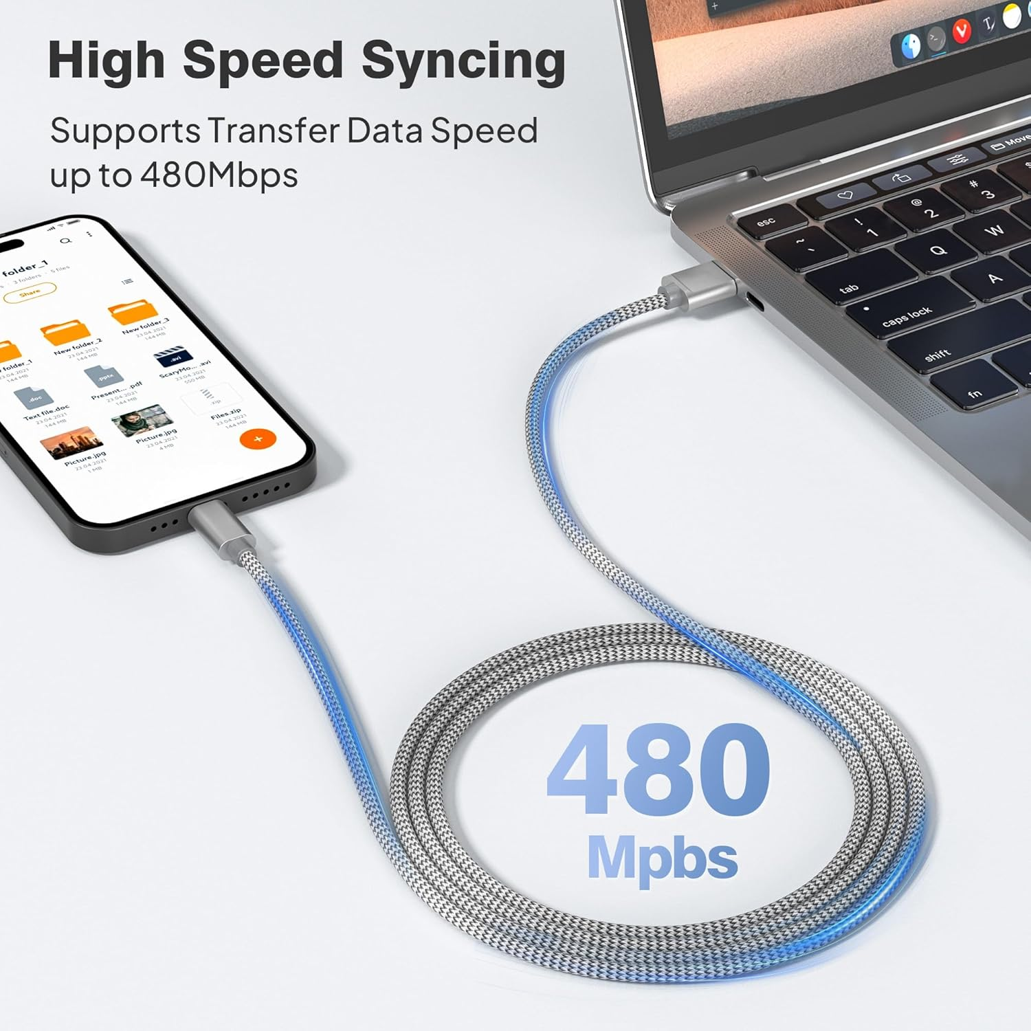 Elebase for Iphone 16 15 Pro Max Charger Cable 3Pack 0.5/1/2/M,USB to USB C Car Charging Cord for New Apple 16 15 Plus,Airpods 4 4Th Gen,Samsung Galaxy S25 S24 S23 Ultra Note 20,Tab A7,A54 A53 Type-C - Black image number 4