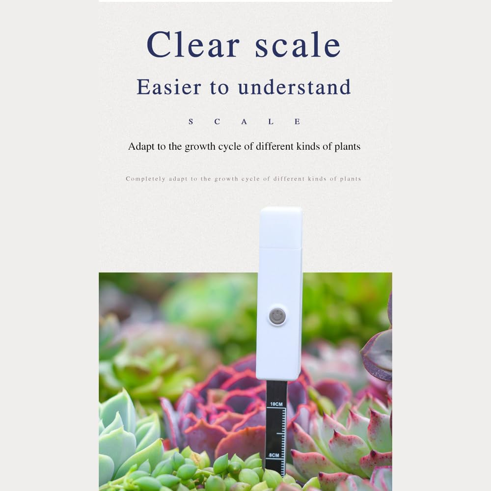 Portable Soil Tester for Home Gardening Plant Light Alarm Humidity Hygrometer image number 3