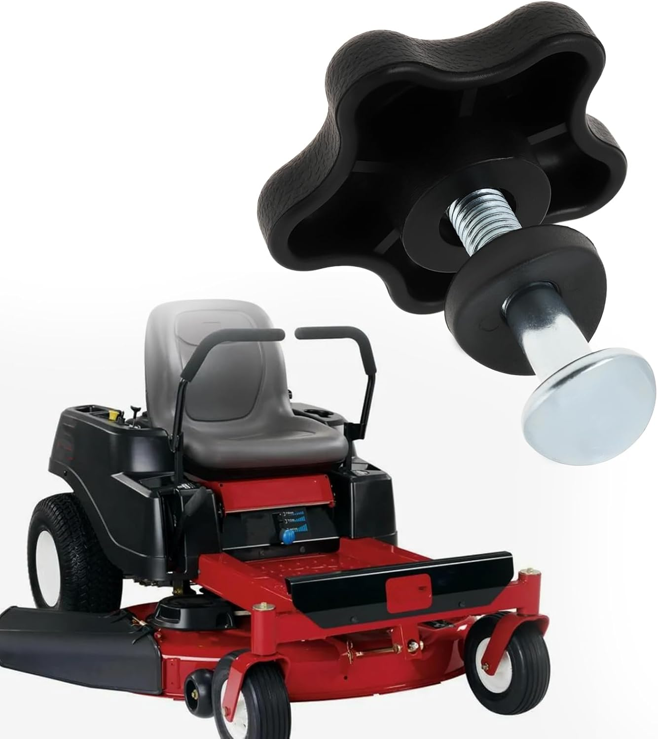 Emsea 4Sets Handle Knob and Screw Compatible with Toro Lawn Mowers with Multiple Compatibility