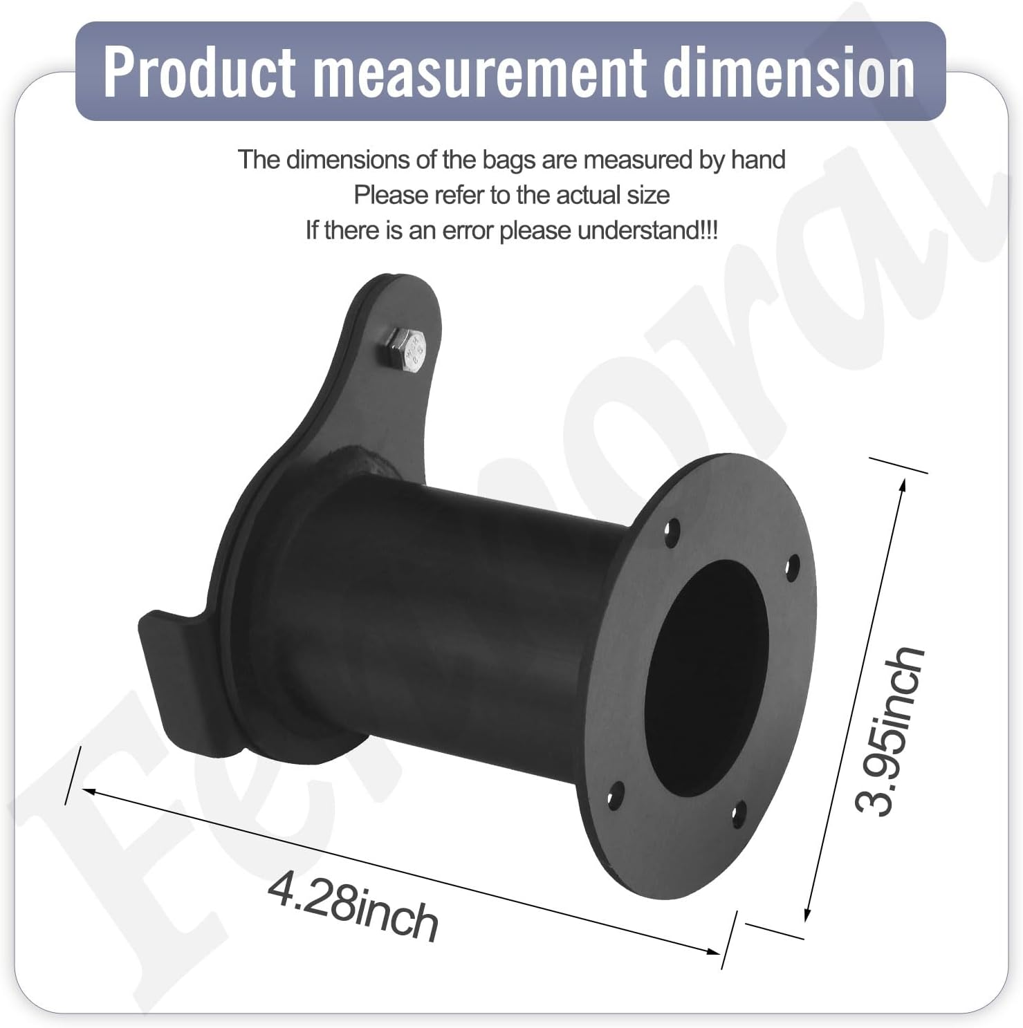 2" Teardrop Flanged Vent Damper,Compatible with UDS Ugly Drum Smoker Lid Exhaust,For UDS 55 Gallon Ugly Drum Smokers image number 3