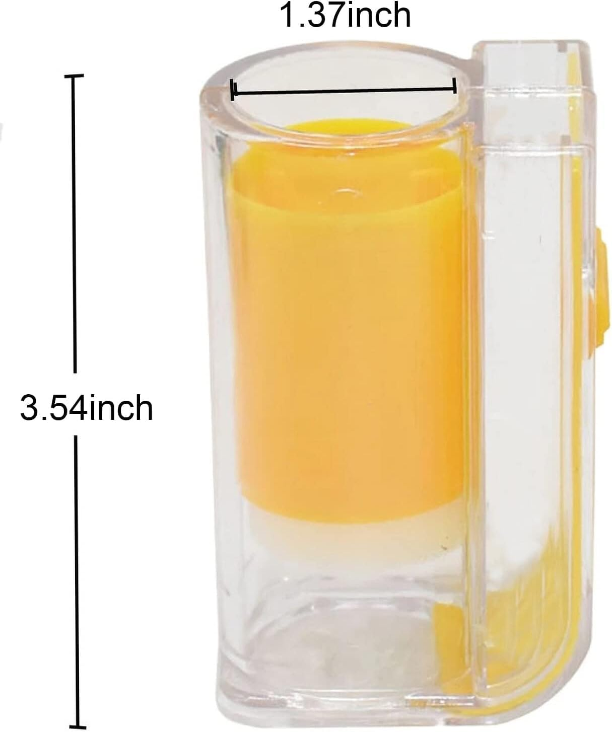 Queen Marking Catcher Cage Holder Reusable Plastic Handed Marker Cage Bottle Portable Queen Bee Marker Beekeeper Tool for Beekeeper Supplies Hive Tool image number 2