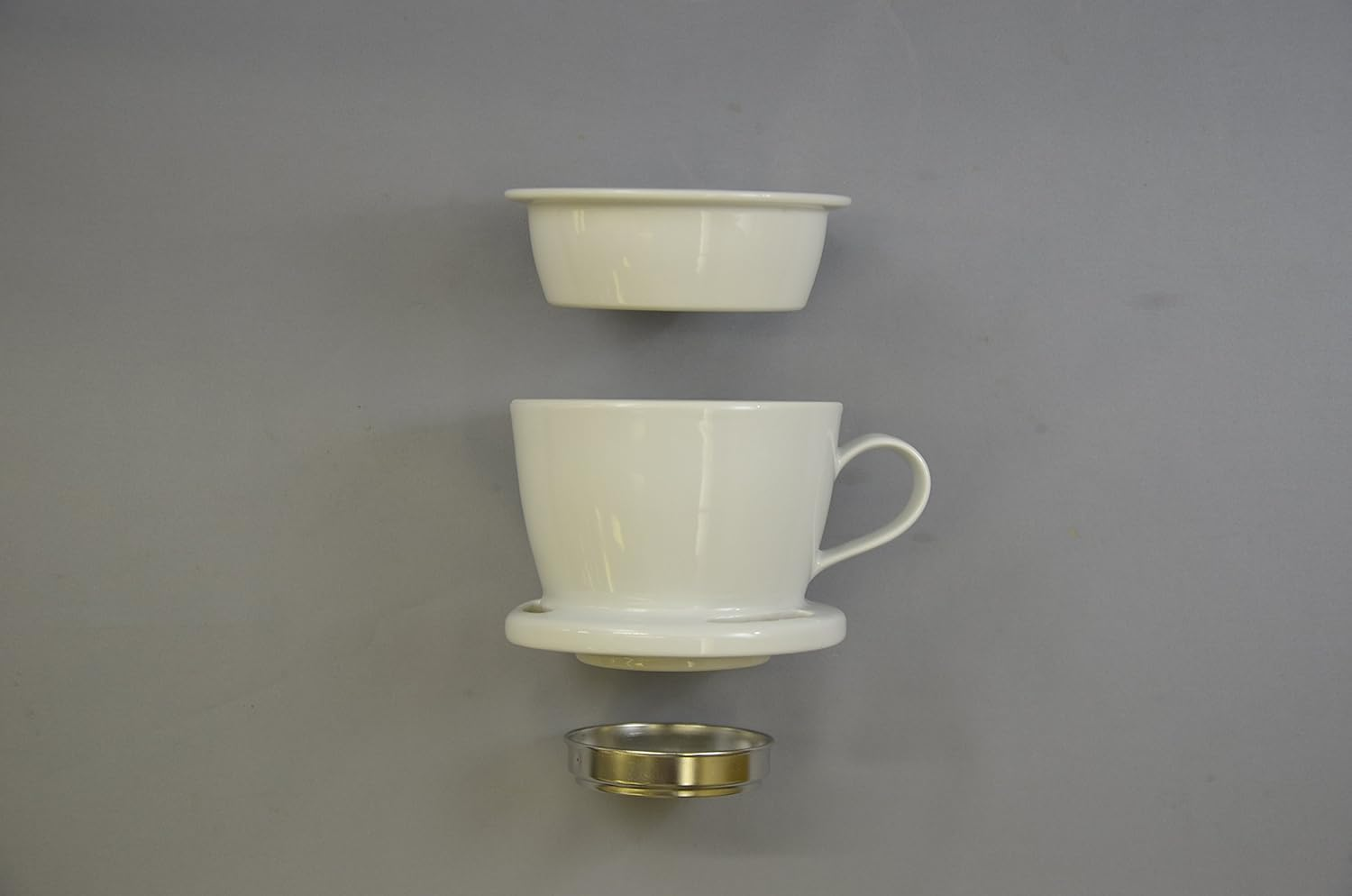 Toyo Ceramics Arita Ware Removable Eco Dripper Red image number 1