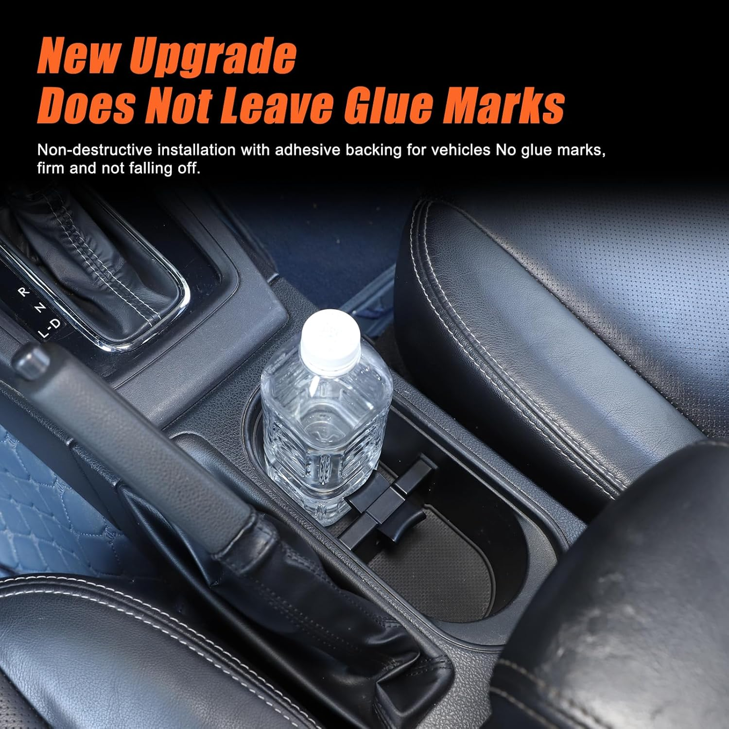 Yinaniutos Cup Holder Insert Divider Compatible with 2014-2018 Subaru Forester, 2010-2014 Subaru Outback/Legacy, Center Console Drinks Holder Divider Replace image number 1