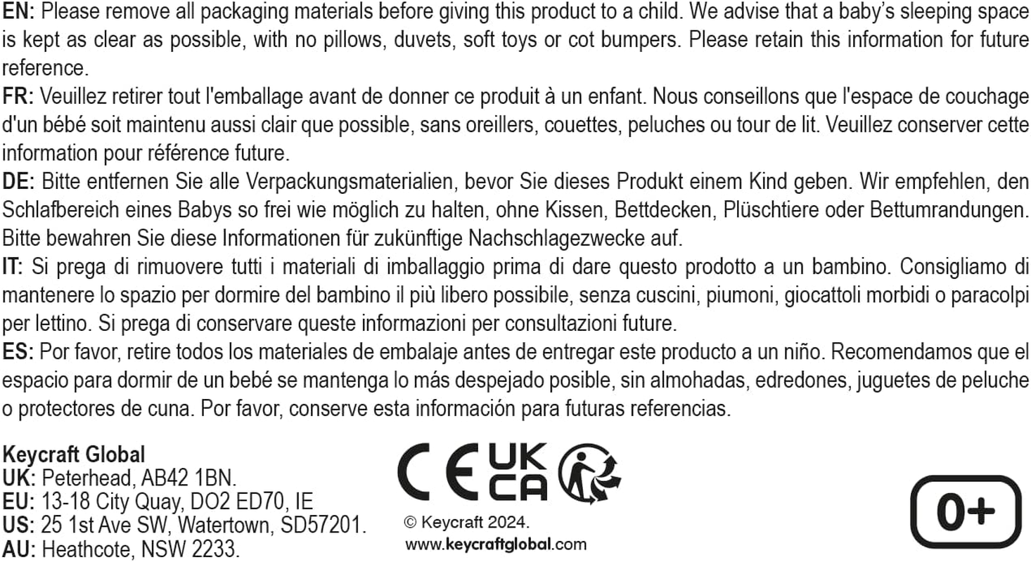 Living Nature Small White Lop Eared Bunny Plush Toy, 18Cm, Realistic Pet Animal, Soft and Cuddly Toy for Kids, Eco-Friendly, Made with Naturli Recycled Materials, Includes Educational Fact Tags. image number 2