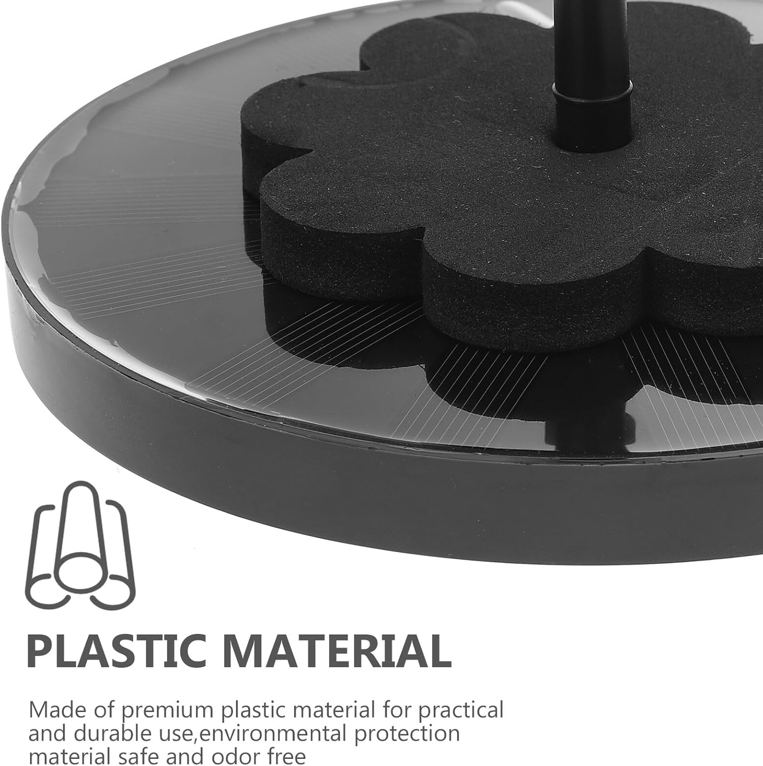 Totority Solar Powered Miniature Floating Fountain Pump for Outdoor Garden Water Feature Easy to Install Sprinkler for Bird Baths and Lawn Water Play image number 1