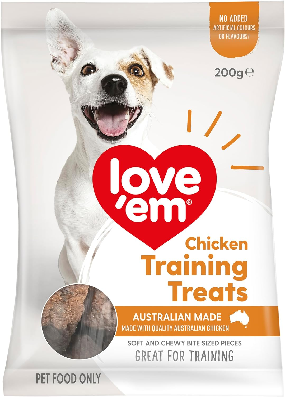 LOVE EM KANGAROO TRAINING TREAT 400G image number 1