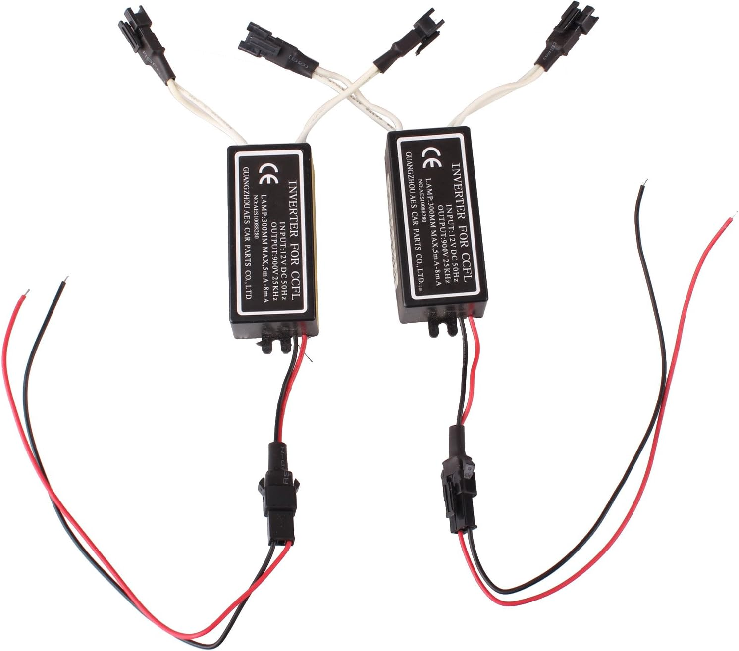 CCFL Halo Ring Angel Eye Lights Inverter Ballast Replacement 1 for 2 Lamps 12V image number 1