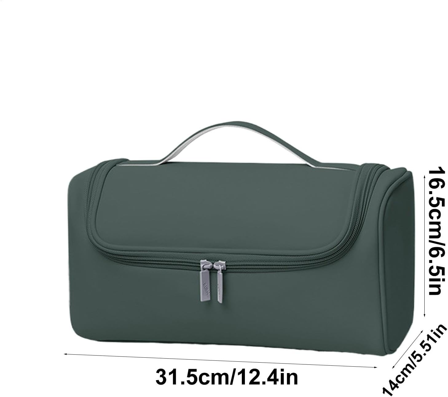 Hair Dryer Bag - Waterproof and Wear-Resistant PU Hair Dryer Storage Bag Travel Bag for | Waterproof Travel Organiser, Dustproof, Lightweight Storage Bag, Green, Siehe Beschreibung, See image number 2