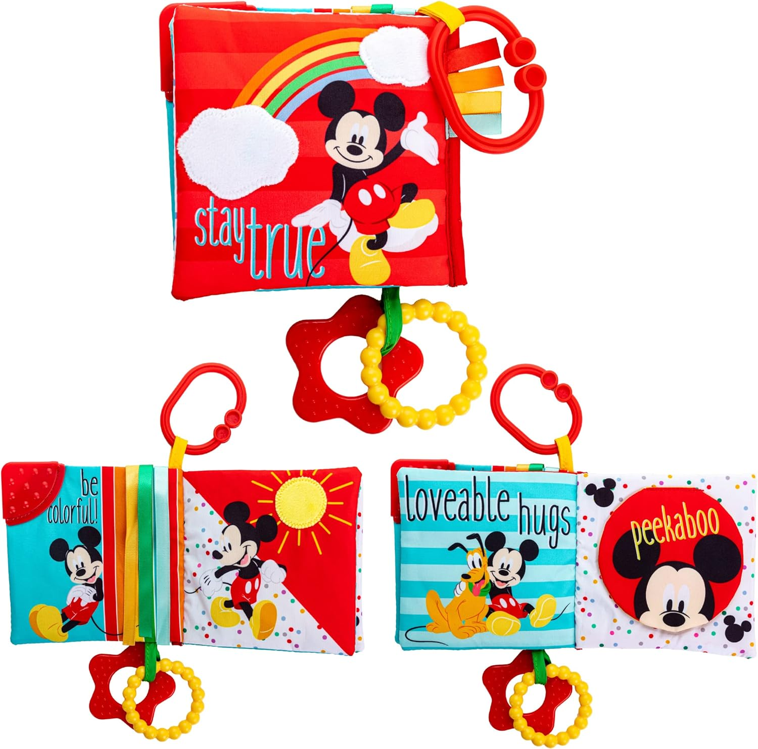Disney 79255 Baby Mickey Mouse Activity Soft Storybook image number 3