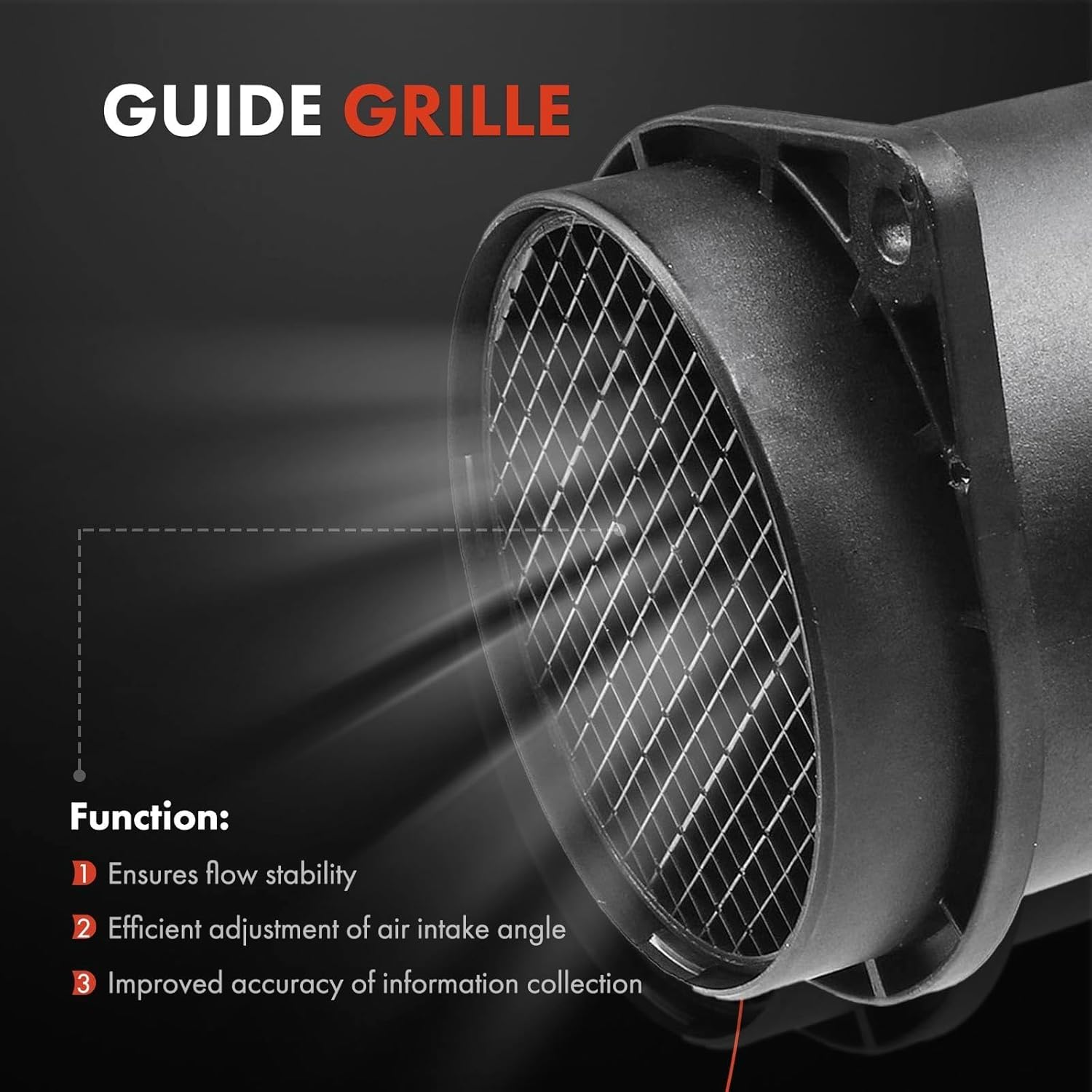 A-Premium Mass Air Flow Sensor Meter [5-Pins] Compatible with Volvo XC90 2003-2005, S60 2004-2009, S80 2002-2006, V70 2004-2007, L5 2.4L 2.5L L6 2.9L, Replace# 74207745, 280218089 image number 3