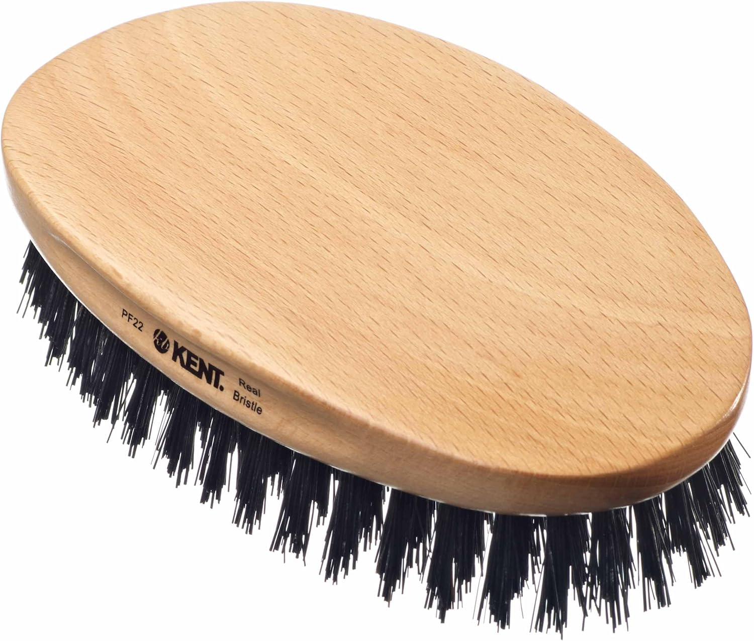 Kent Military Oval Beech and Bristle Hairbrush image number 6
