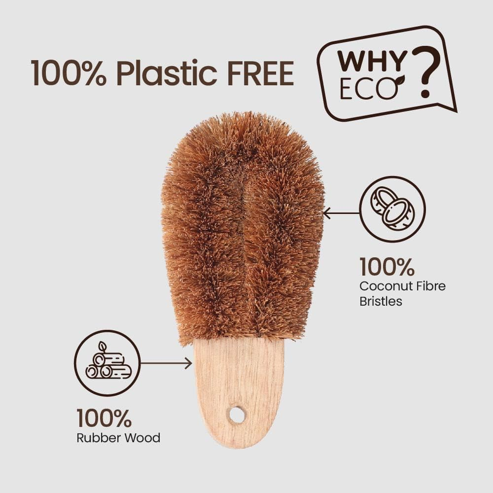 Eco Basics Natural plus Foot Brush image number 4