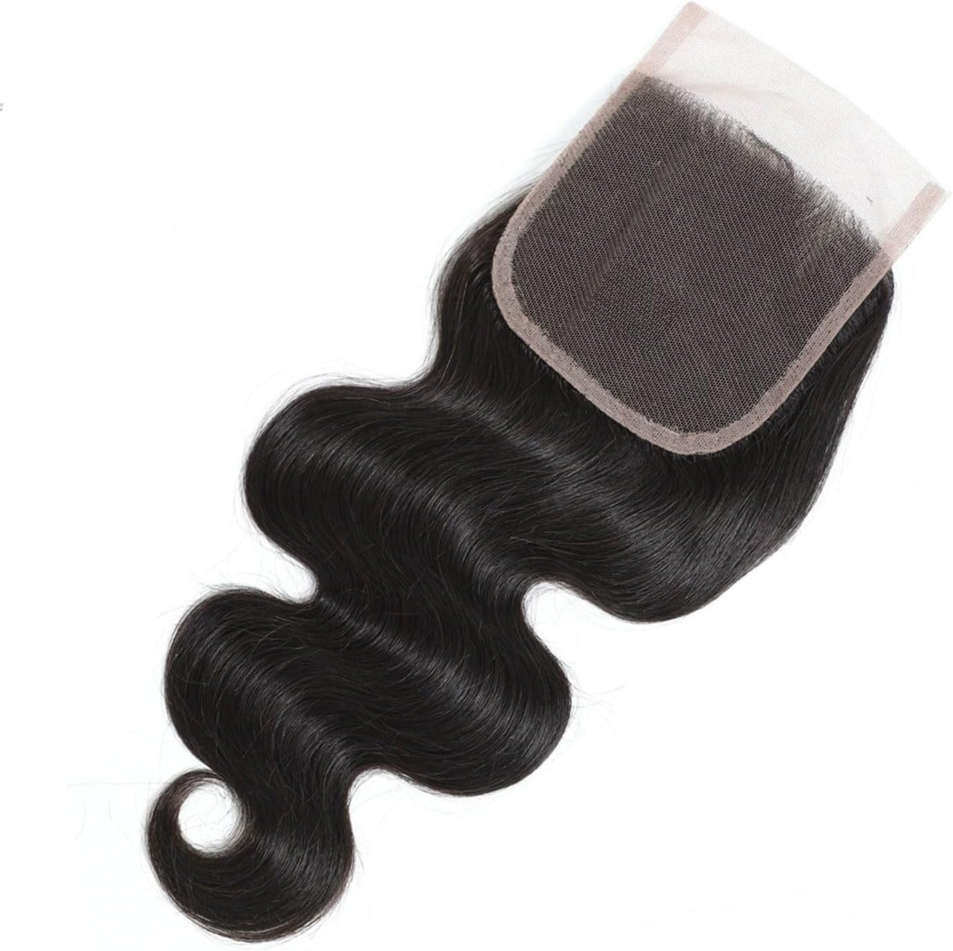 Fulang Hair Closure Human Hair 4X4 Lace Closure HD Body Wave Bresilienne Cheveux Humain Closure Femme Top Swiss Lace Invisible Free with Pre Plucked Baby Hair image number 2