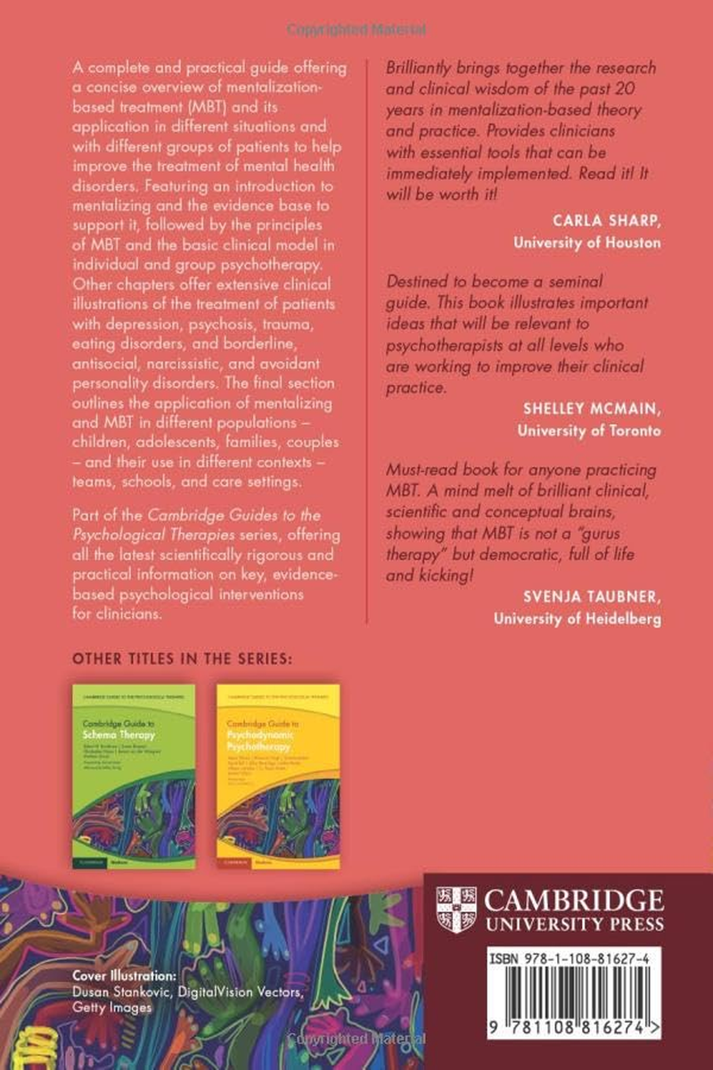 Cambridge Guide to Mentalization-Based Treatment (MBT) image number 1