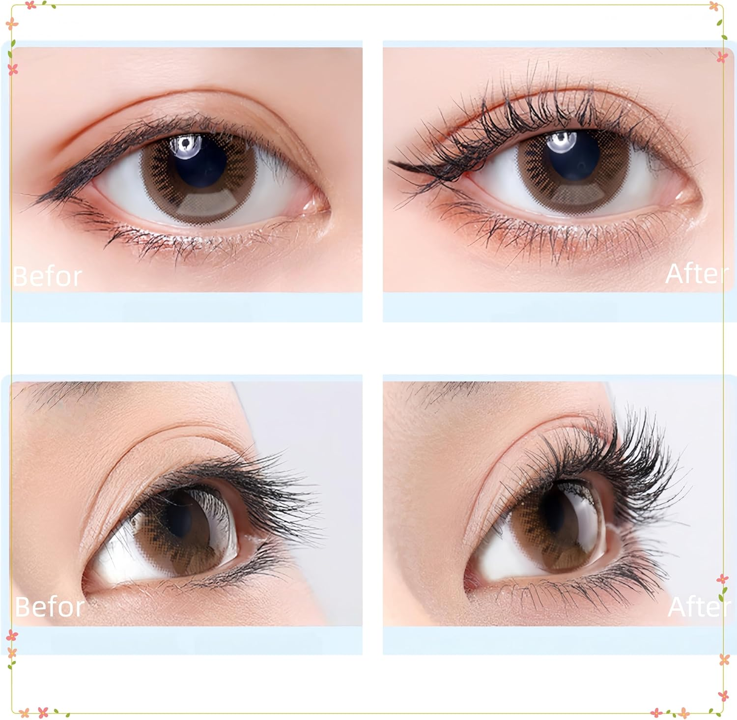 Aknebriax 1 Eyelash Curler,Comes with 8 Eyelash Adhesive Strips,Ergonomic Design for All Eye Shapes,Precision Curl Control,Superior Long- Lasting Curl,Gentle on Lashes,Replace at Any Time. image number 2