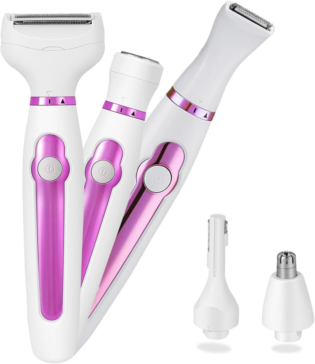 Bikini Trimmer for Women, Pubic Hair, 5-In-1 Electric Women'S Razor Trimmer for Bikini Area, Armpit, Armpit, Armpit, Body, Facial Hair and Eyebrows, Eletctric Razor, Rechargeable Waterproof image number 1