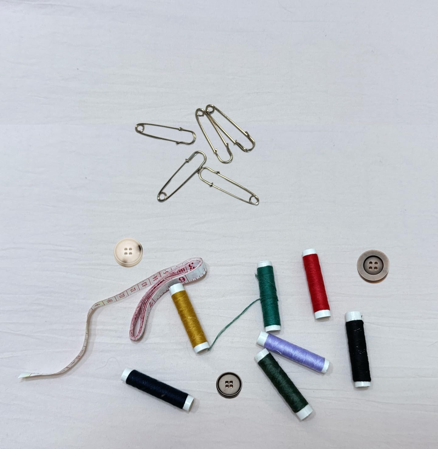 Large Safety Pins for Clothes 20Pcs 2 Inch (50Mm) Heavy Duty Nappy Pins Safety Lock for Jewelry Crafts Kilt Making Household Use. image number 2